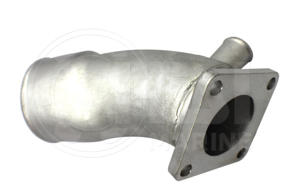 A close up of the side of a car exhaust pipe