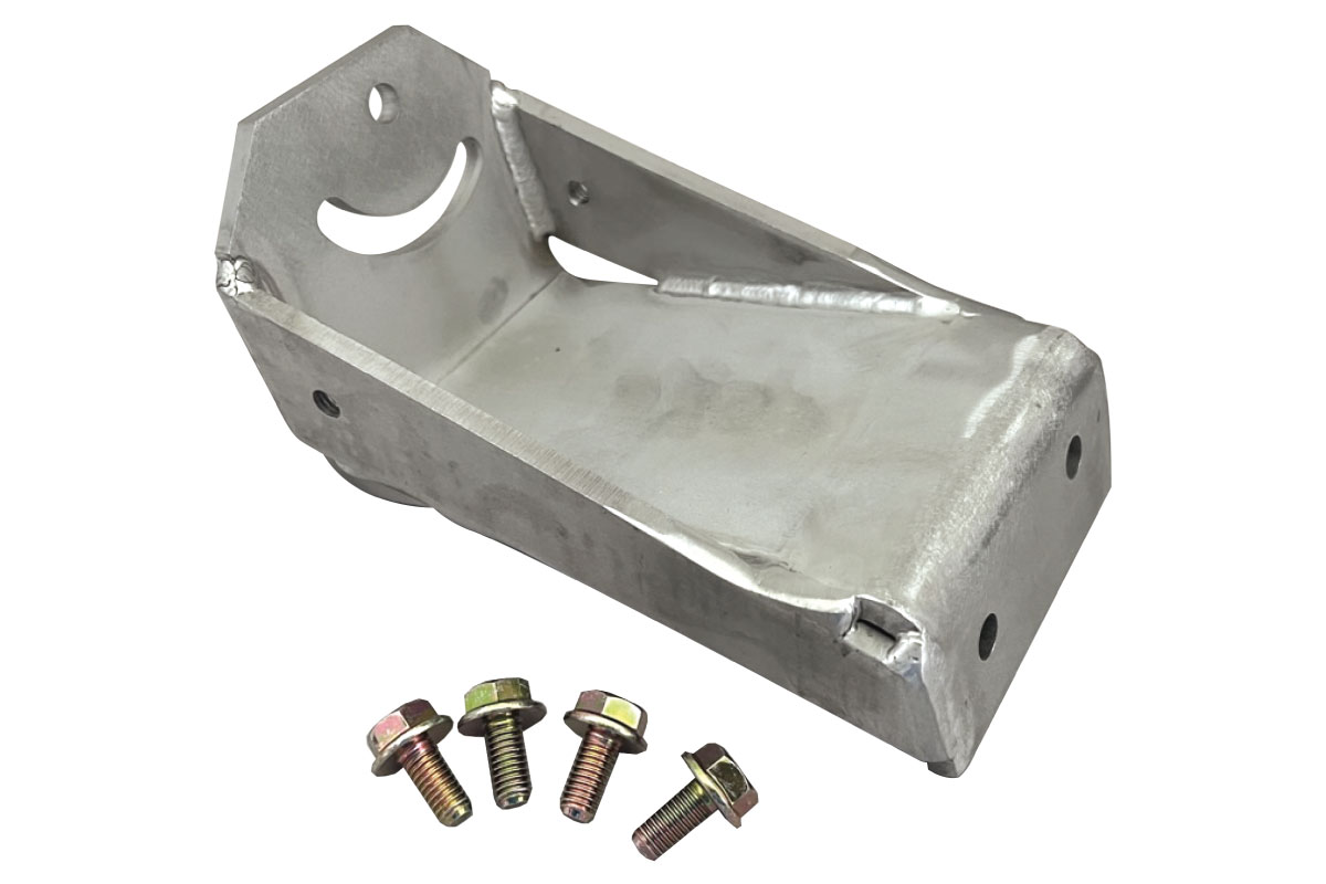 A metal object with some bolts and nuts