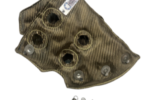 A picture of some parts that are in the air.