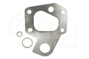 A gasket and seal are attached to the back of a gasket.