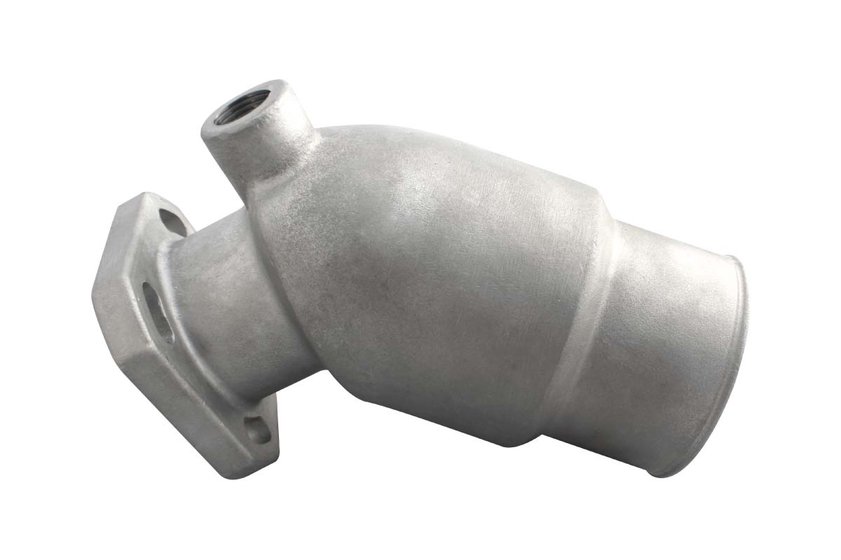 A close up of the side view of an engine part