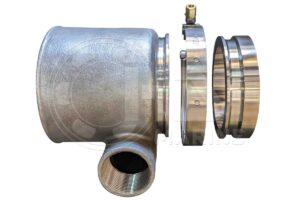 A picture of the inside of a water pump.