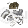 A car engine parts and accessories including the intake manifold.