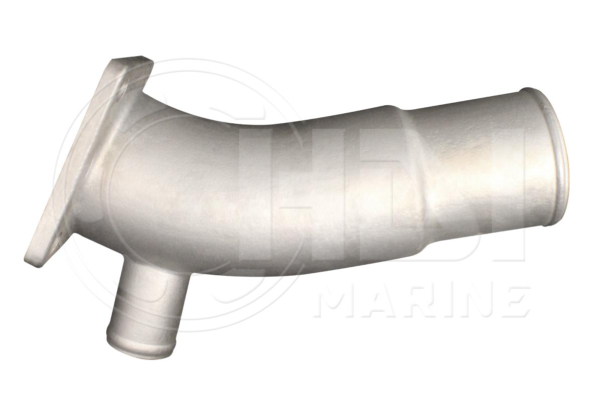 A picture of an aluminum pipe.