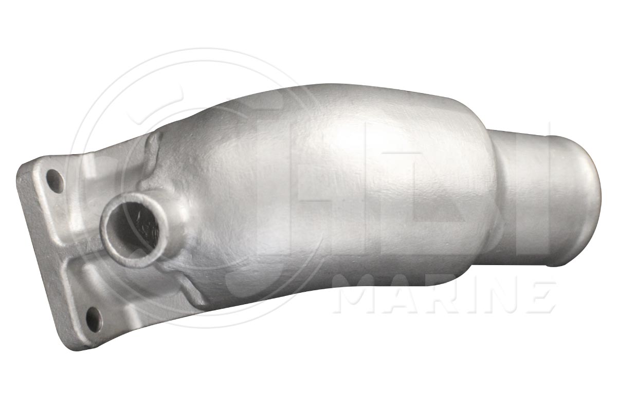 A close up of the side of a car exhaust pipe
