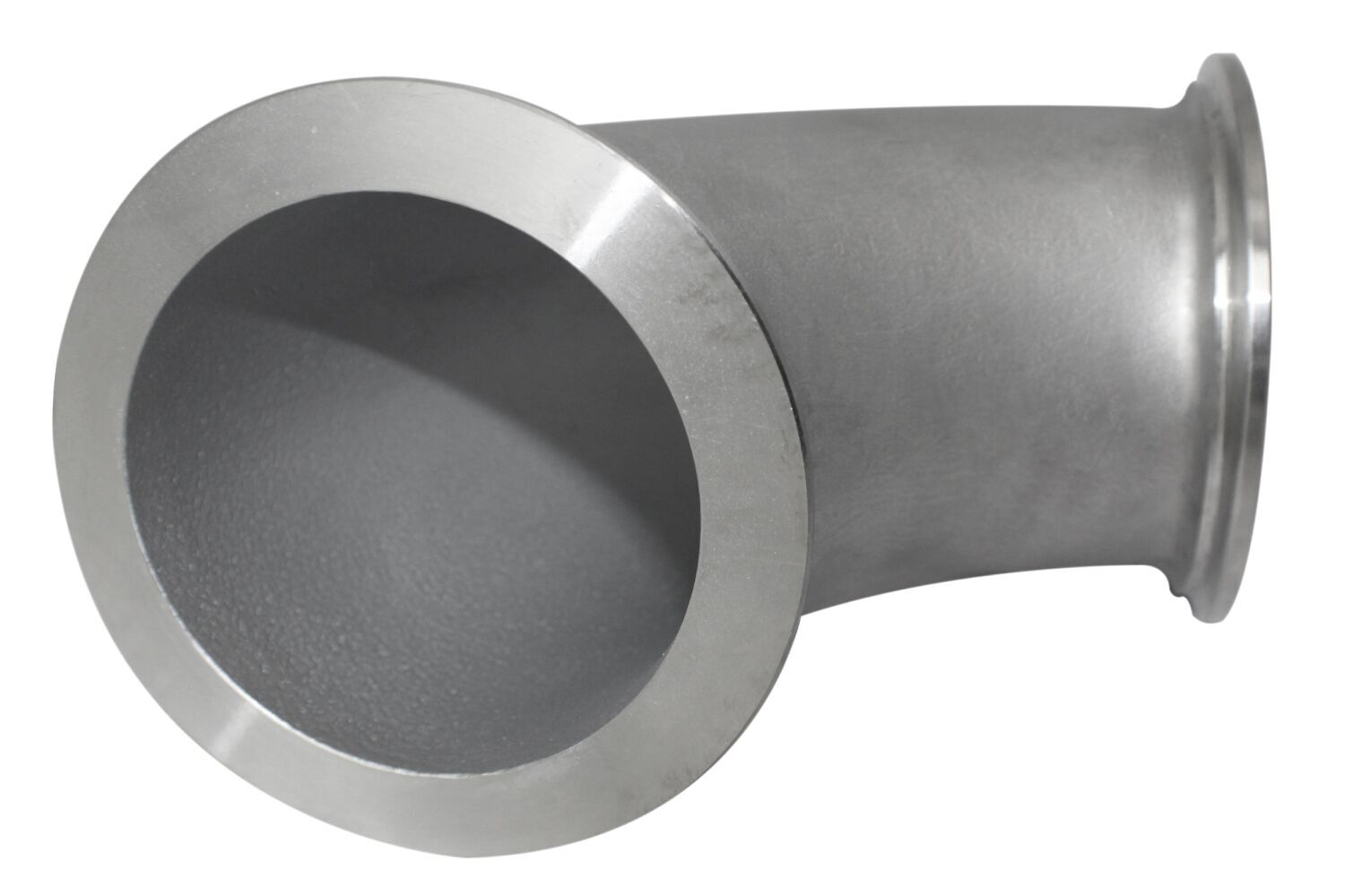 A close up of the side of a pipe