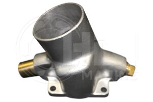 A close up of the bottom part of a water pump