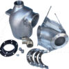 A picture of parts that are in the water.