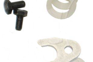 A set of hardware for the repair of a bicycle.