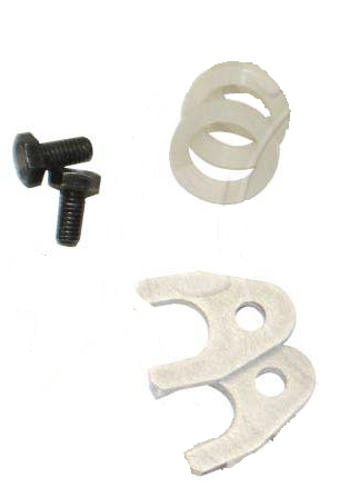 A set of hardware for the repair of a bicycle.