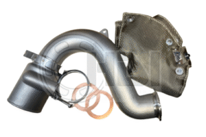 Alternative view of VMKIT Stainless Steel Exhaust Kit for VM Motori