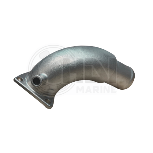 A metal pipe with a cap on it.