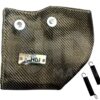 A close up of the front of a bag