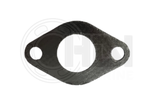 A gasket that is attached to the side of a car.