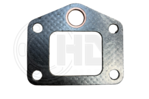 A gasket that is attached to the side of a car.