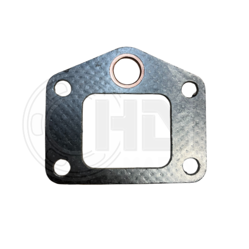 A gasket that is attached to the side of a car.