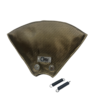 A picture of the inside of a motorcycle seat.