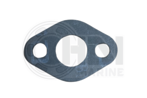 A gasket that is attached to the side of a boat.