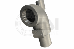 Alternative view of JCJF Stainless Steel Mixing Elbow for Onan